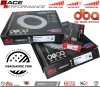 Przednie klocki RACE PERFORMANCE + tarcze hamulcowe DBA seria 4000 T3 Ford Mustang 5,0 V8 2015-