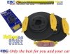 Przednie klocki YellowStuff + tarcze hamulcowe 325mm EBC seria Premium Ford Explorer 2011-2019