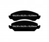 Przednie klocki hamulcowe EBC Ultimax2 GMC Savana 1500 2009-