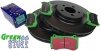 Przednie klocki GreenStuff + tarcze hamulcowe 360mm EBC seria PREMIUM Chrysler 300C SRT8