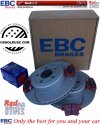 Tylne CERAMICZNE klocki RedStuff + WIERCONE NACINANE WENTYLOWANE tarcze hamulcowe EBC seria GD Dodge Magnum