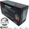 Przednie klocki STREET PERFORMANCE + dwuczęściowe pływające tarcze hamulcowe DBA seria 5000 T3 Ford Mustang 5,0 V8 2015-