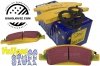 Przednie klocki YellowStuff + NACINANE tarcze hamulcowe 330mm EBC seria USR Chevrolet Avalanche 1500 2009-