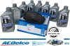 Oryginalny filtr GM + olej Mobil1 Synthetic LV ATF HP DEXTRON skrzyni biegów 8L45 8L90 Cadillac CTS 2016-2019