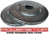 Przednia WIERCONA nacinana tarcza hamulcowa 330mm POWERSTOP Lancia Voyager 2012-