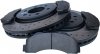 Przednie klocki + WIERCONE tarcze hamulcowe Ford Expedition 2010-2021