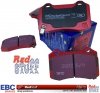 Tylne CERAMICZNE klocki RedStuff + NACINANE tarcze hamulcowe 350mm EBC seria USR Chrysler 300C SRT