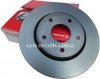 Przednia tarcza hamulcowa 303mm BREMBO Volkswagen Routan