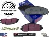 Przednie klocki Ultimax2 + tarcze hamulcowe 330mm EBC seria Premium Lancia Voyager 2012-