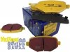 Tylne klocki YellowStuff + tarcze hamulcowe 330mm EBC seria Premium Ford Flex 2009-2019