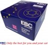 Tylna wentylowana tarcza hamulcowa EBC seria PREMIUM Dodge Challenger
