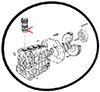 Oring uszczelniacz tulei cylindra 2,50mm Jeep Liberty 2,5 CRD 46320532A