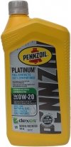 Filtr olej silnikowy 0W20 Dexos1 Full Synthetic Pennzoil Chevrolet Suburban 2015-