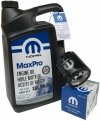 Olej MOPAR 5W20 oraz filtr oleju silnika Dodge Caliber