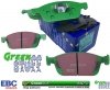 Przednie klocki GreenStuff + NACINANE tarcze hamulcowe 320mm EBC seria USR Ford Escape AWD 2013-