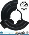 Tarcza kotwiczna osłona tarczy hamulcowej przedniej lewej Jeep Wrangler JK 2007-2018 68043287AB 52060143AA