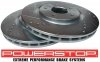 Przednia WIERCONA nacinana tarcza hamulcowa 330mm POWERSTOP Lancia Voyager 2012-
