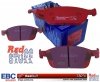 Przednie CERAMICZNE klocki RedStuff + NAWIERCANE NACINANE tarcze hamulcowe 320mm EBC seria GD Ford Escape AWD 2013-