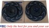Przednia NACINANA tarcza hamulcowa 320mm EBC seria BSD Ford Kuga AWD 2013-