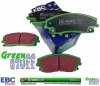 Przednie klocki GreenStuff + NACINANE tarcze hamulcowe 320mm EBC seria USR Dodge Charger RWD V6
