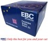 Tylna NAWIERCANA NACINANA tarcza hamulcowa EBC seria GD Ford Flex 2009-2019