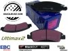 Przednie klocki Ultimax2 + NAWIERCANE NACINANE tarcze hamulcowe 330mm EBC seria GD GMC Yukon 2009-