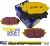 Tylne klocki YellowStuff + tarcze hamulcowe 328mm EBC seria Premium Dodge Caravan 2012-