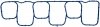 Uszczelka kolektora ssącego dolotowego Ford F-150 F150 V6 2011-