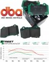 Tylne klocki STREET PERFORMANCE + tarcze hamulcowe 350mm DBA seria 4000 T3 Jeep Grand Cherokee SRT / Trackhawk