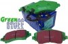 Przednie klocki GreenStuff + NAWIERCANE NACINANE tarcze hamulcowe 302mm EBC seria GD Fiat Freemont -2012