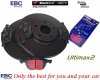 Przednie klocki Ultimax2 + tarcze hamulcowe 300mm EBC seria Premium Ford Escape FWD 2013-2019