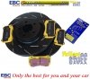 Przednie klocki YellowStuff + NACINANE tarcze hamulcowe 360mm EBC seria USR Chrysler 300C SRT