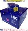 Przednie klocki YellowStuff + NACINANE tarcze hamulcowe 330mm EBC seria USR Lancia Voyager 2012-