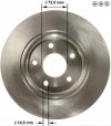 Klocki oraz tarcze hamulcowe tylne 328mm Volkswagen Routan 2012-