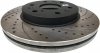 Przednia WIERCONA NACINANA tarcza hamulcowa Chevrolet Avalanche 1500 2007-