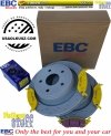 Tylne klocki YellowStuff + nawiercone nacinane tarcze hamulcowe EBC seria GD Chrysler Aspen