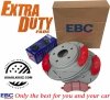 Przednie klocki EXTRA DUTY ED + NACINANE tarcze hamulcowe EBC seria USR Chrysler Aspen
