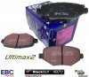 Tylne klocki hamulcowe do tarcz 345mm EBC Ultimax2 Lincoln MKS 2012-