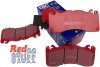 Przednie CERAMICZNE klocki RedStuff + SPORTOWE PŁYWAJĄCE tarcze EBC seria SG Racing Ford Mustang 5,0 V8 2015-