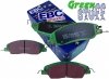 Przednie klocki GreenStuff + NACINANE tarcze hamulcowe 316mm EBC seria BSD Ford Mustang 2005-2014