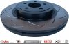 Przednie klocki STREET SERIES + nacinane T3 tarcze DBA seria 4000 345mm Chrysler 300C