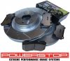 Przednie klocki Z26 + tarcze hamulcowe POWERSTOP 360mm Dodge Challenger SRT Scat Pack