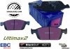 Klocki hamulcowe przednie EBC Ultimax2 Lincoln MKC 2015-2019