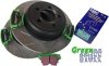 Tylne klocki GreenStuff + NACINANE NIE WENTYLOWANE tarcze hamulcowe EBC seria USR Lancia Thema RWD 3,6 V6
