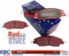 Przednie klocki RedStuff + NACINANE tarcze hamulcowe 336mm EBC seria USR Ford Mustang 2011-2014