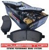 Przednie klocki + wiercone nacinane tarcze hamulcowe POWERSTOP 336mm / 5 szpilek Dodge RAM 1500 2006-