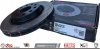 Przednie klocki STREET PERFORMANCE + tarcze hamulcowe 28mm DBA seria 4000 T3 Jeep Wrangler JL Rubicon Sahara 2018-