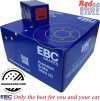 Tylne CERAMICZNE klocki RedStuff + NACINANE tarcze hamulcowe EBC seria USR Jeep Grand Cherokee SRT / Trackhawk
