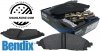 Klocki hamulcowe przednie z zestawem montażowym do tarcz 330mm Jeep Grand Cherokee WL L 2022-