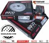 Przednie klocki XTREME PERFORMANCE + dwuczęściowe pływające tarcze hamulcowe DBA seria 5000 T3 Ford Mustang 5,0 V8 2015-
